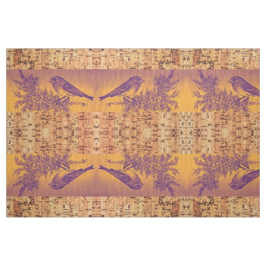 Golden Finch Fabric Stof (Fat Quarter)