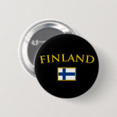 Golden Finland Ronde Button 5,7 Cm (Voorkant /achterkant)