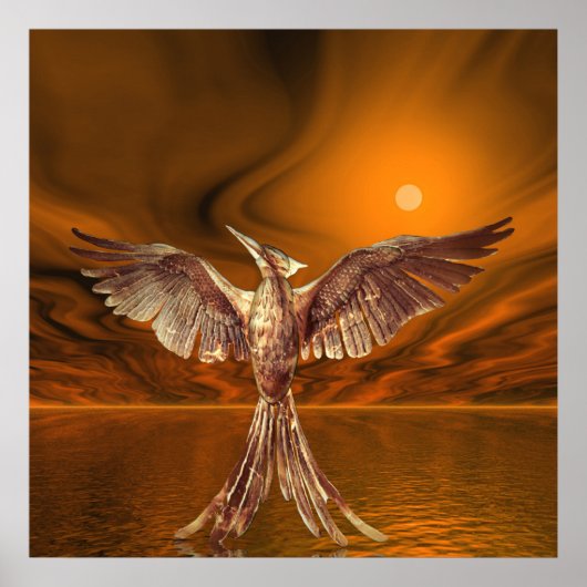 Golden Fire Poster (Voorkant)