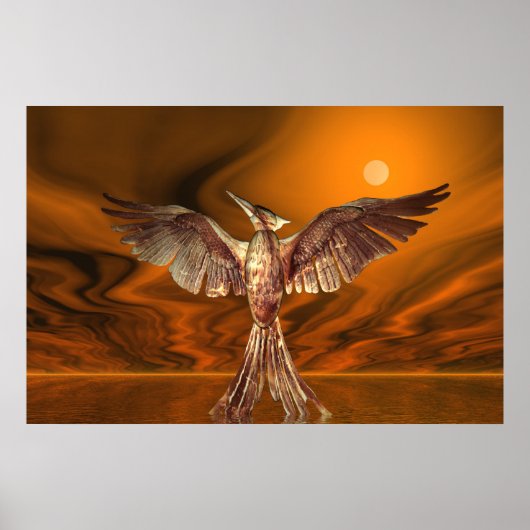 Golden Fire Poster (Voorkant)