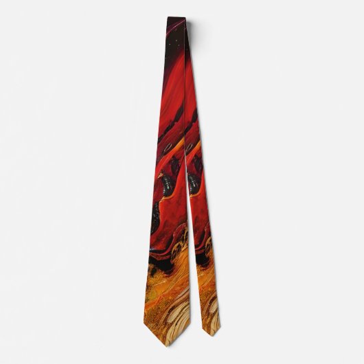 Golden Fire Stropdas (Voorkant)