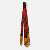 Golden Fire Stropdas (Achterkant)