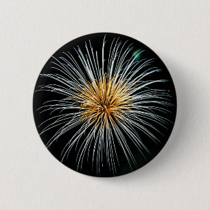 Golden Fireworks Ronde Button 5,7 Cm