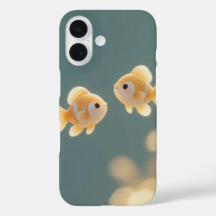Golden Fish Guardian-Hoesje iPhone 16 Hoesje