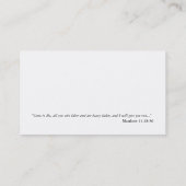 Golden Fish IXOYE Christelijk Symbool Minister/Pas Visitekaartje (Achterkant)