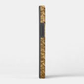 Golden Fish Scale Phone Case – Shimmering Elegance (Achterkant / Rechts)