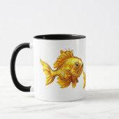 Golden Fish Trio Charm Mok (Links)