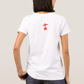 Golden Fish Woman T-shirt (Achterkant)