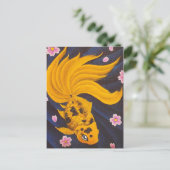 Golden Fishie-Briefkaart Briefkaart (Staand voorkant)