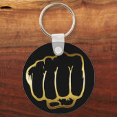 GOLDEN FIST SLEUTELHANGER (Voorkant)