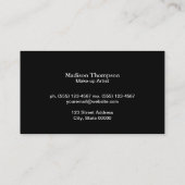 Golden Flake Polka Dots Visitekaartje (Achterkant)