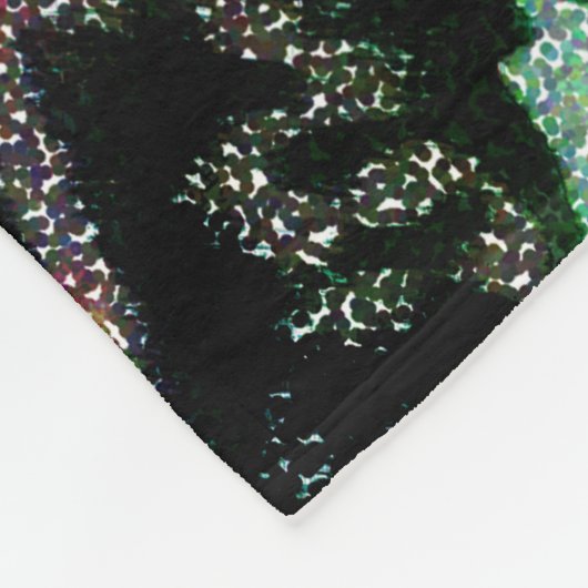 Golden Flame Fleece Deken (Hoek)