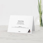 Golden Flame Kaart (Achterkant)