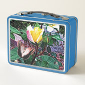 Golden Flame Metal Lunchbox (Achterkant)