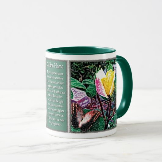 Golden Flame Mok (Voorkant rechts)