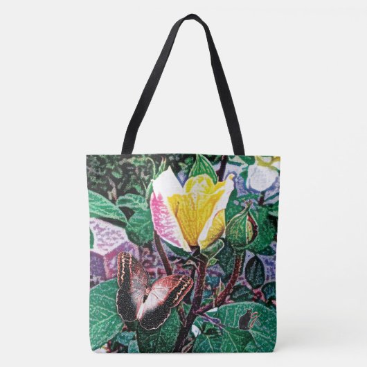 Golden Flame Tote Bag (Voorkant)