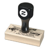 Golden Flangetail Rubberstempel (Stempel)