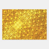 Golden Flare, Crimson Nouveau en Grapes & Vines Inpakpapier Vel (Voorkant)
