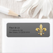 Golden Fleur De Lis Etiket (Insitu)
