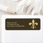 Golden Fleur De Lis Etiket (Insitu)