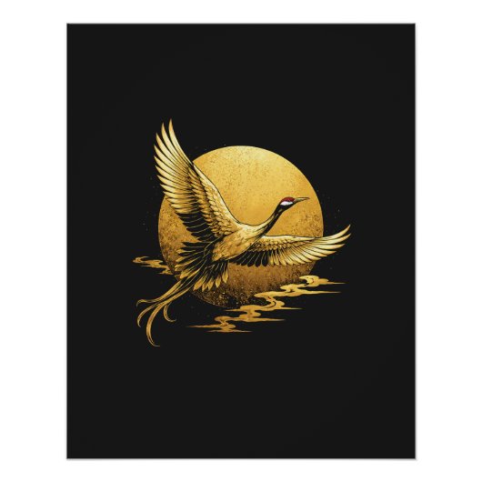 Golden Flight Perfect Poster (Voorkant)