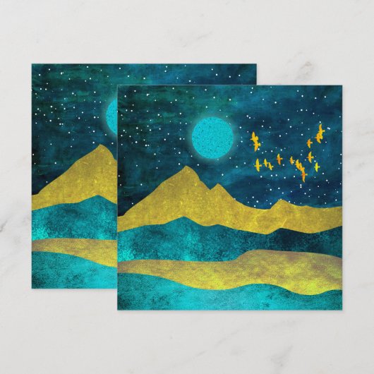 Golden Flock (Voorkant / Achterkant)