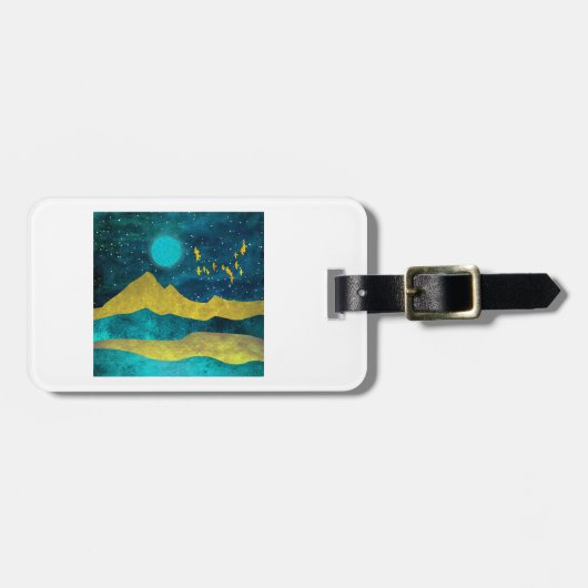 Golden Flock Bagagelabel (Voorkant horizontaal)