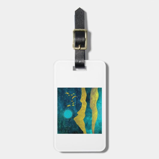 Golden Flock Bagagelabel (Voorkant verticaal)