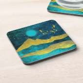 Golden Flock Bier Onderzetter (Linkerzijde)