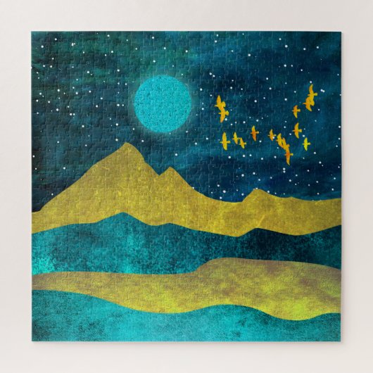 Golden Flock Legpuzzel (Verticaal)