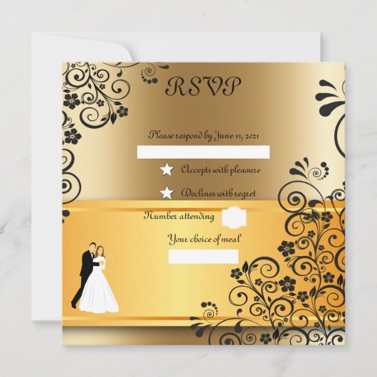 Golden floral (Voorkant)