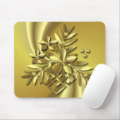 GOLDEN FLORAL #2 ~ Mousepad Muismat (Met muis)