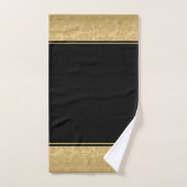Golden Floral Damask Bad Handdoek (Handdoek)