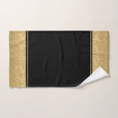 Golden Floral Damask Bad Handdoek (Handdoek)