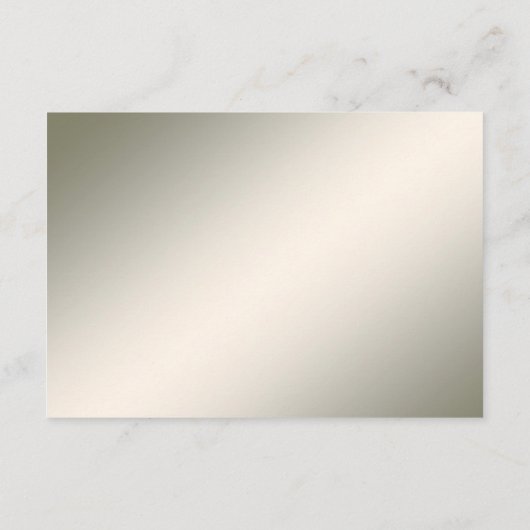 Golden Floral Detail Behuizing Kaart (Achterkant)