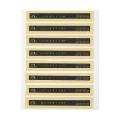 Golden Floral Emblem Wedding (Vel)