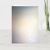 Golden Floral Holiday Card Kaart (Achterkant)