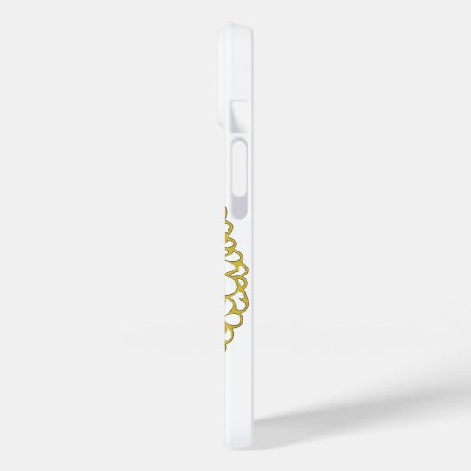 Golden Floral Mandala telefoonhoesje Case-Mate iPhone Case (Achterkant / Links)