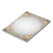 Golden Floral Notitieblok (Linkerzijde)