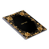Golden Floral Notitieboek (Rechterzijde)