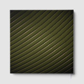 Golden Floral Ornate Frame Guest Book Gastenboek (Achterkant)