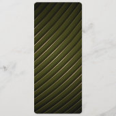 Golden Floral Ornate Frame Menu (Achterkant)