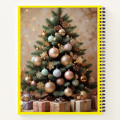 "Golden Floral Patterns" Notitieboek (Achterkant)