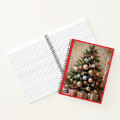 "Golden Floral Patterns" Notitieboek (Binnen)