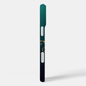 Golden Floral Swirls Case-Mate iPhone Case (Achterkant / Rechts)