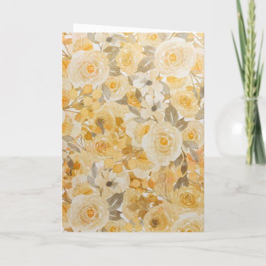 Golden Florals Celebration of Life Programme Programma (Achterkant)