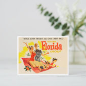  Golden Florida Glow Travel Briefkaart (Staand voorkant)