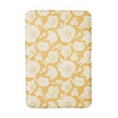 Golden Flower Pattern Badmat (Voorkant Verticaal)