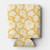 Golden Flower Pattern Blikjeskoeler (Achterkant)