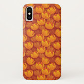 Golden Flower Pattern Case-Mate iPhone Case (Achterkant)